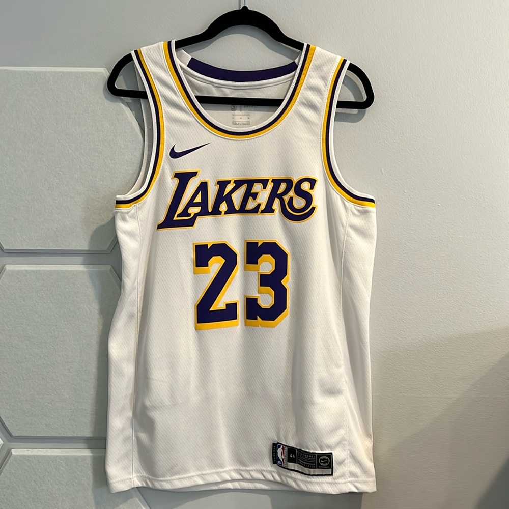 Nike Dri-FIT NBA Swingman Jersey - Lebron James Lakers Home - Mens Sz M